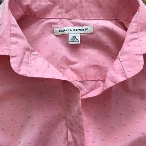 Banana Republic 3/4 Work button up blouse